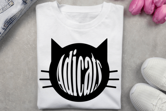 Adicats: A Versatile Graphic Asset for T-Shirt Designs