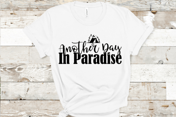 Another Day in Paradise: A Versatile Graphics Set for T-Shirt Designs