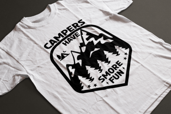 Campers Have Smore Fun: A Versatile T-Shirt Graphics Asset