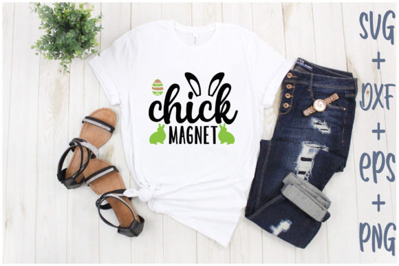 Chick Magnet: A Versatile T-Shirt Design for Blog Graphics