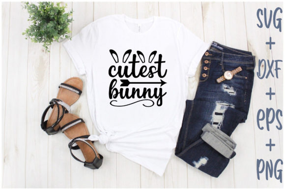 Cutest Bunny: A Charming Addition to T-Shirt Designs and Graphics