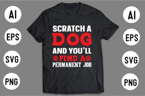 DOG T Shirt Design Template: Perfect for Graphics and T-Shirt Designs