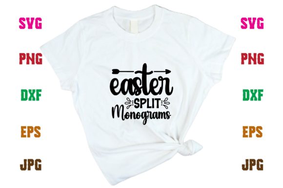 Easter Split Monograms: A Charming Addition