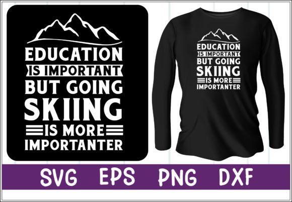 Exploring the Versatile Skiing Embroidery Design