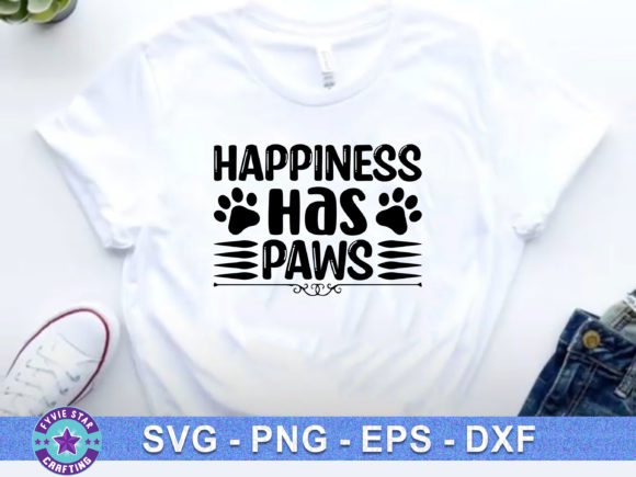 Happiness Has Paws: A Joyful Embroidery Design