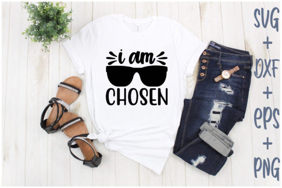 I Am Chosen: A Versatile Graphics Set for T-Shirt Designs