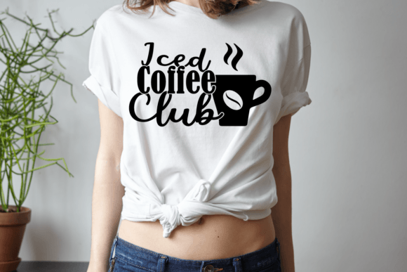 Iced Coffee Club: A Refreshing Addition to T-Shirt Designs
