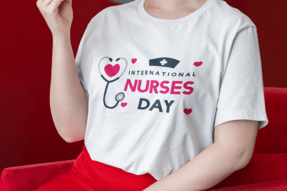 International Nurses Day: A Versatile Graphics Set for T-Shirt Designs