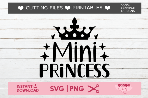Mini Princess: A Charming Addition to T-Shirt Designs and Graphics
