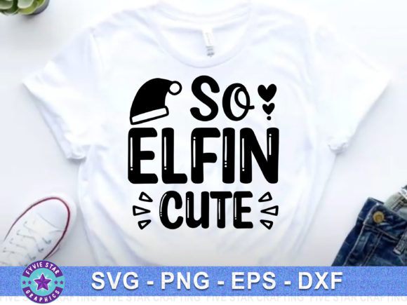 So Elfin Cute: A Charming Addition to T-Shirt Designs and Graphics