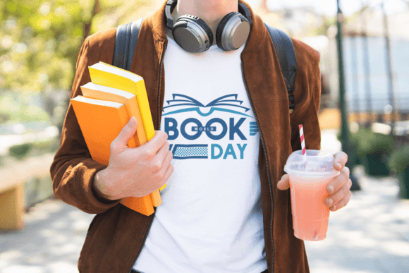 World Book Day Graphics for T-Shirt Designs and More